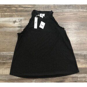 Who Wear What When Where Small Black Nordstrom Sleeveless Shirt New